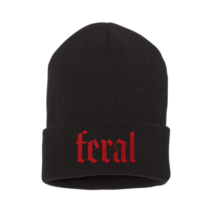 This Is The Worst - Feral Embroidered Beanie